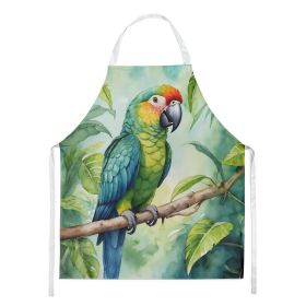 Amazon Parrot Apron Cooking Kitchen Server Baking Crafts Gardening for Adult Women Men, Unisex, Large, Multicolor